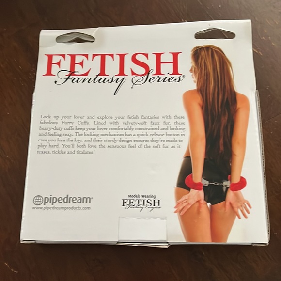 Nwt Fetish fantasy series original furry cuffs - Picture 3 of 5